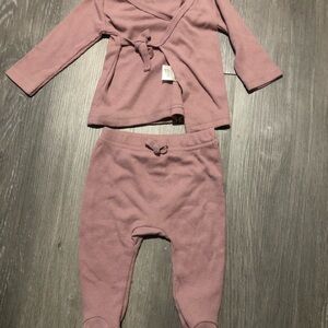 Pink Baby girl Outfit Set